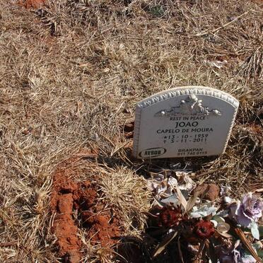 MOURA Joao, Capelo de 1959-2011