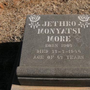 MORE Jethro Monyatsi 1902-1944