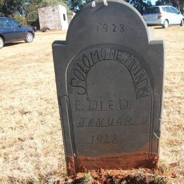 MUTADISI Solomone -1928