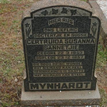MYNHARDT Gertruida Susanna 1953-1957
