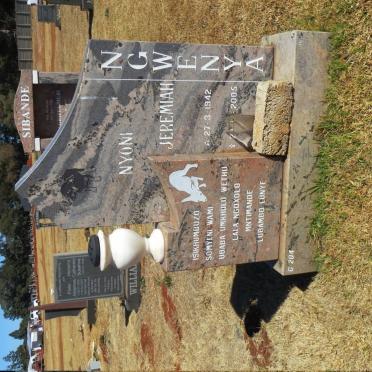 NGWENYA Nyoni Jeremiah 1942-2005
