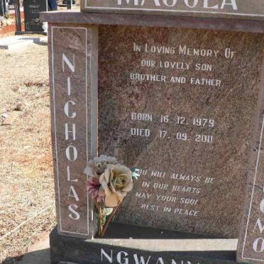 NGWANGE  Nicholas Mphankomo 1979-2011