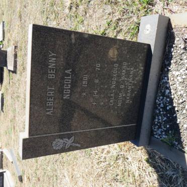 NGCOLA Albert Benny 1901-1970