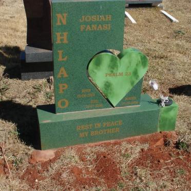 NHLAPO Josiah Fanasi 1962-2006