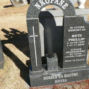 NKOPANE Buti Phillip 1937-2004