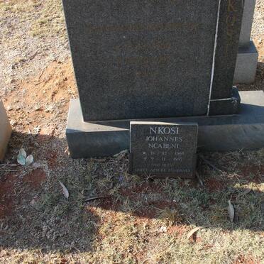 NKOSI Johannes Ncabeni 1966-1997