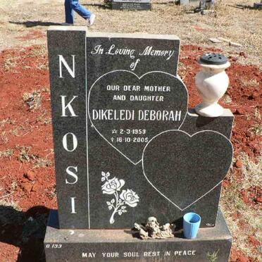 NKOSI Dikeledi Deborah 1959-2005