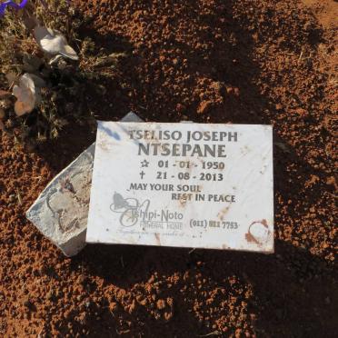 NTSEPANE Tseliso Joseph 1950-2013