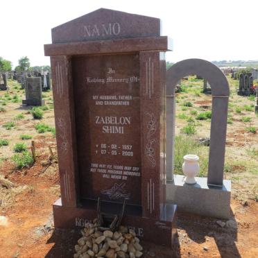 NAMO Zabelon Shimi 1957-2009