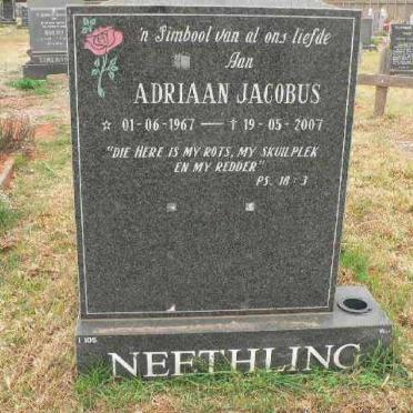 NEETHLING Adriaan Jacobus 1967-2007