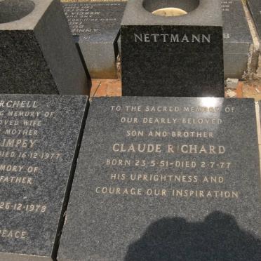 NETTMANN Claude Richard 1951-1977