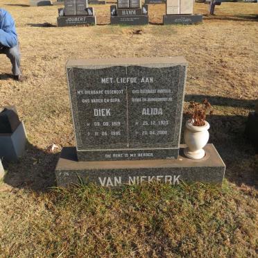 NIEKERK Diek, van 1919-1996 &amp; Alida 1923-2008