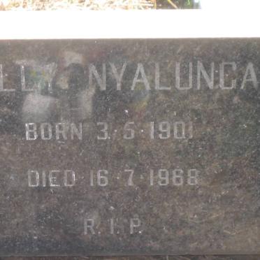 NYALUNGA Willy 1901-1968