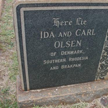 OLSEN Carl &amp; Ida