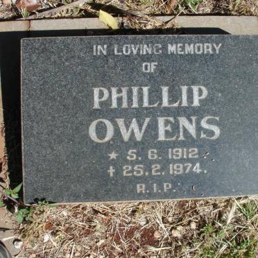OWENS Phillip 1912-1974