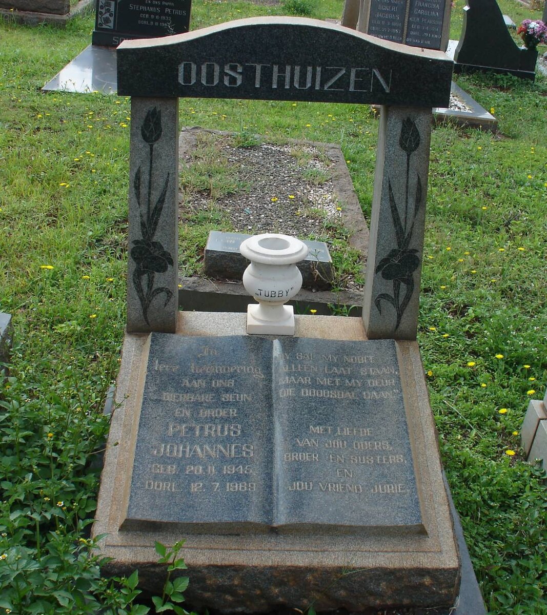 OOSTHUIZEN Petrus Johannes 1945-1969