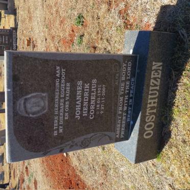 OOSTHUIZEN Johannes Hendrik Cornelius 1951-2007