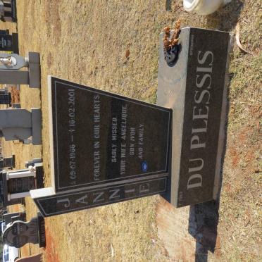 PLESSIS Jannie, du 1966-2001