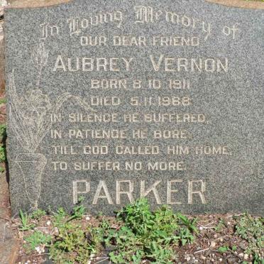 PARKER Aubrey 1911-1968