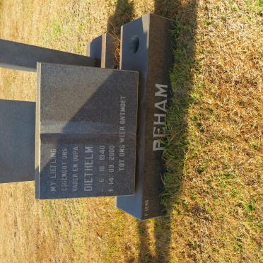 PEHAM Diethelm 1940-2000