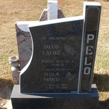 PELO Jacob Laliki -2002 &amp; Shila Manti 1937-1999