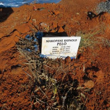 PELO Makopane Raynold 1963-2012