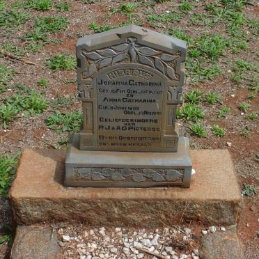 PIETERSE Johanna Catharina 1937-1937 :: PIETERSE Anna Catharina 1938-1942