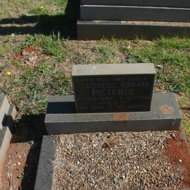 PIETERSE Jacobus Abram