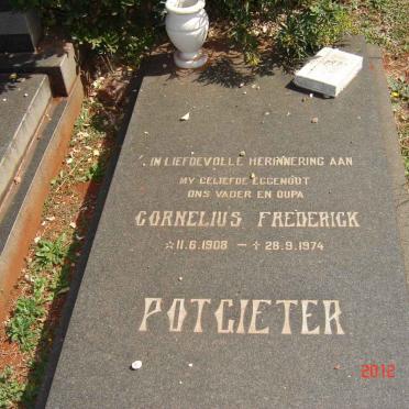 POTGIETER Cornelius Frederick 1908-1974