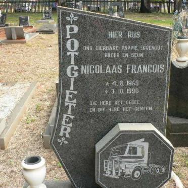 POTGIETER Nicolaas Francois 1959-1990