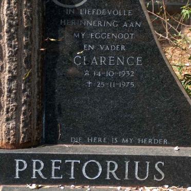 PRETORIUS Clarence 1932-1975