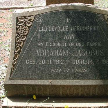 PRETORIUS Abraham Jacobus 1912-1966