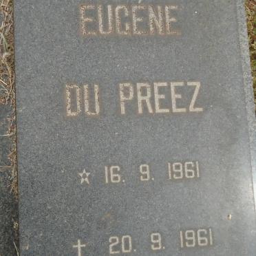 PREEZ Eugene, du 1961-1961