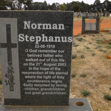 PREEZ Norman Stephanus, du 1918-2003