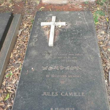 PUJOL Basil Michael, du 1954-1979 :: DU PUJOL Jules Camille 1922-1994