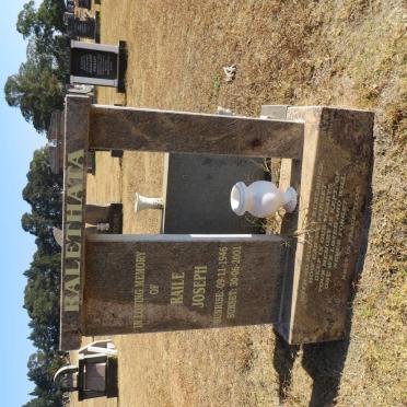 RALETHATA Raile Joseph 1946-2001