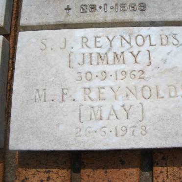 REYNOLDS S.J. -1962 &amp; M.F. -1978