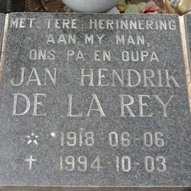 REY Jan Hendrik, de la 1918-1994