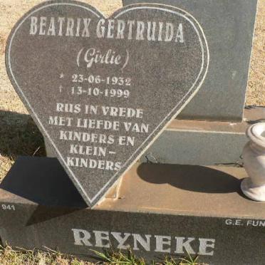 REYNEKE Beatrix Gertruida 1932-1999