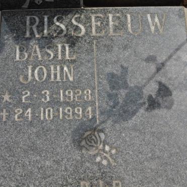 RISSEEUW Basil John 1928-1994