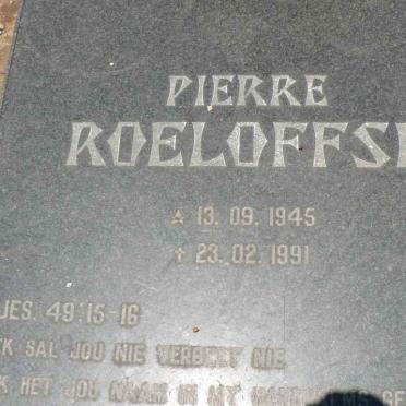 ROELOFSE Pierre 1945-1991