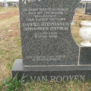 ROOYEN Daniel Stephanus Johannes, van 1930-2008