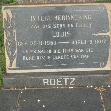 ROETZ Louis 1953-1967