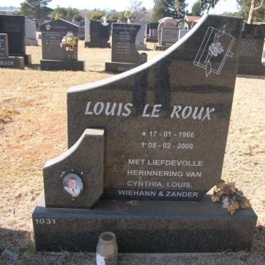 ROUX Louis, le 1966-2000