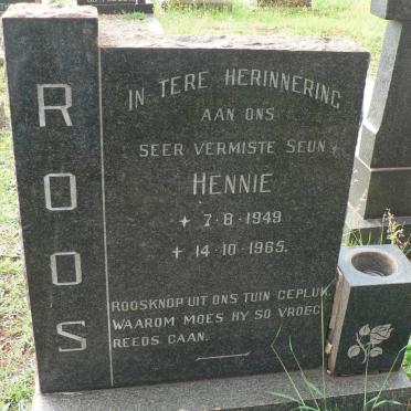 ROOS Hennie 1949-1965