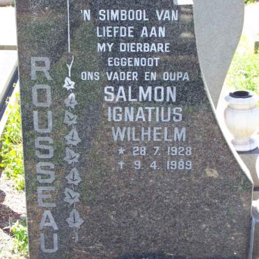 ROUSSEAU Salmon Ignatius Wilhelm 1928-1989