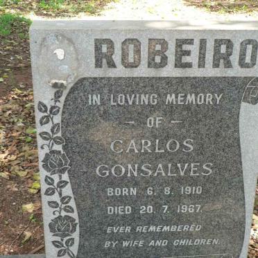 ROBEIRO Carlos Gonsalves 1910-1967