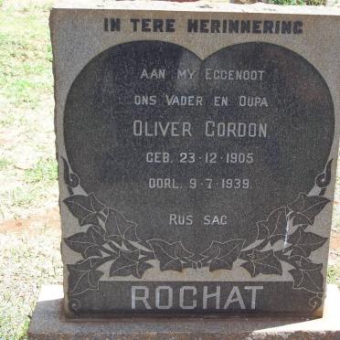 ROCHAT Oliver Gordon 1905-1939 &amp; Petronella A.A. 1907-1987 