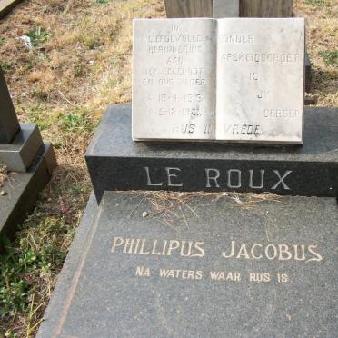ROUX Phillipus Jacobus, le 1919-1981