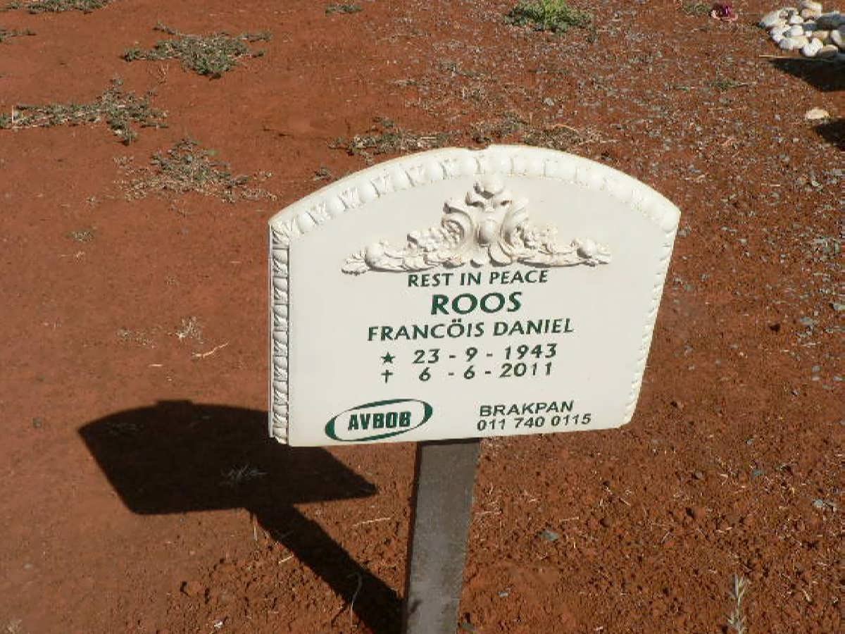 ROOS Francois Daniel 1943-2011